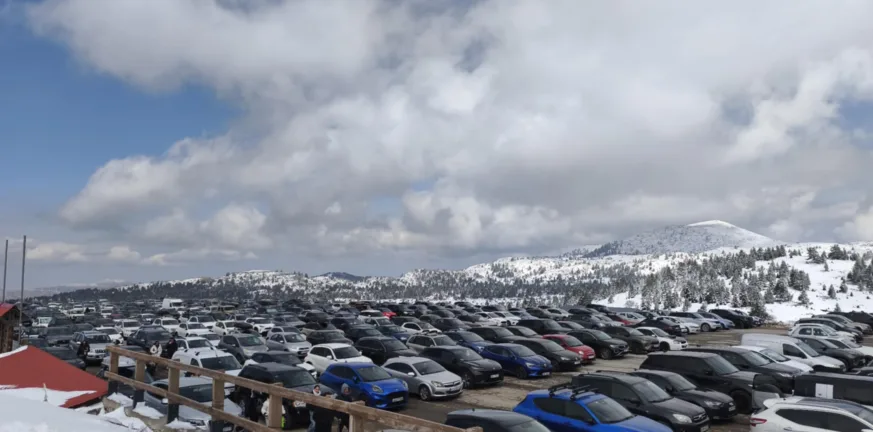 Χιονοδρομικό Κέντρο Καλαβρύτων: Τα χιόνια έφεραν αύξηση επισκεψιμοτητας 