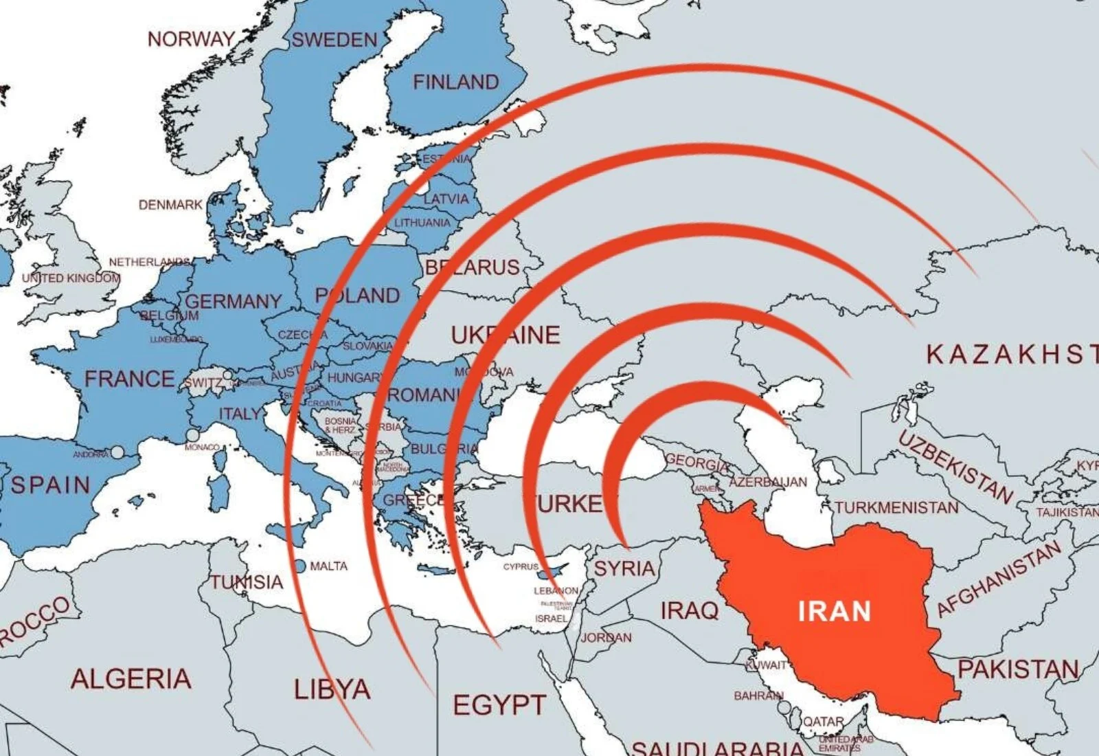 Μέχρι πού φτάνουν οι βαλλιστικοί πύραυλοι του Ιράν; Η Ελλάδα μέσα στην εμβέλειά τους