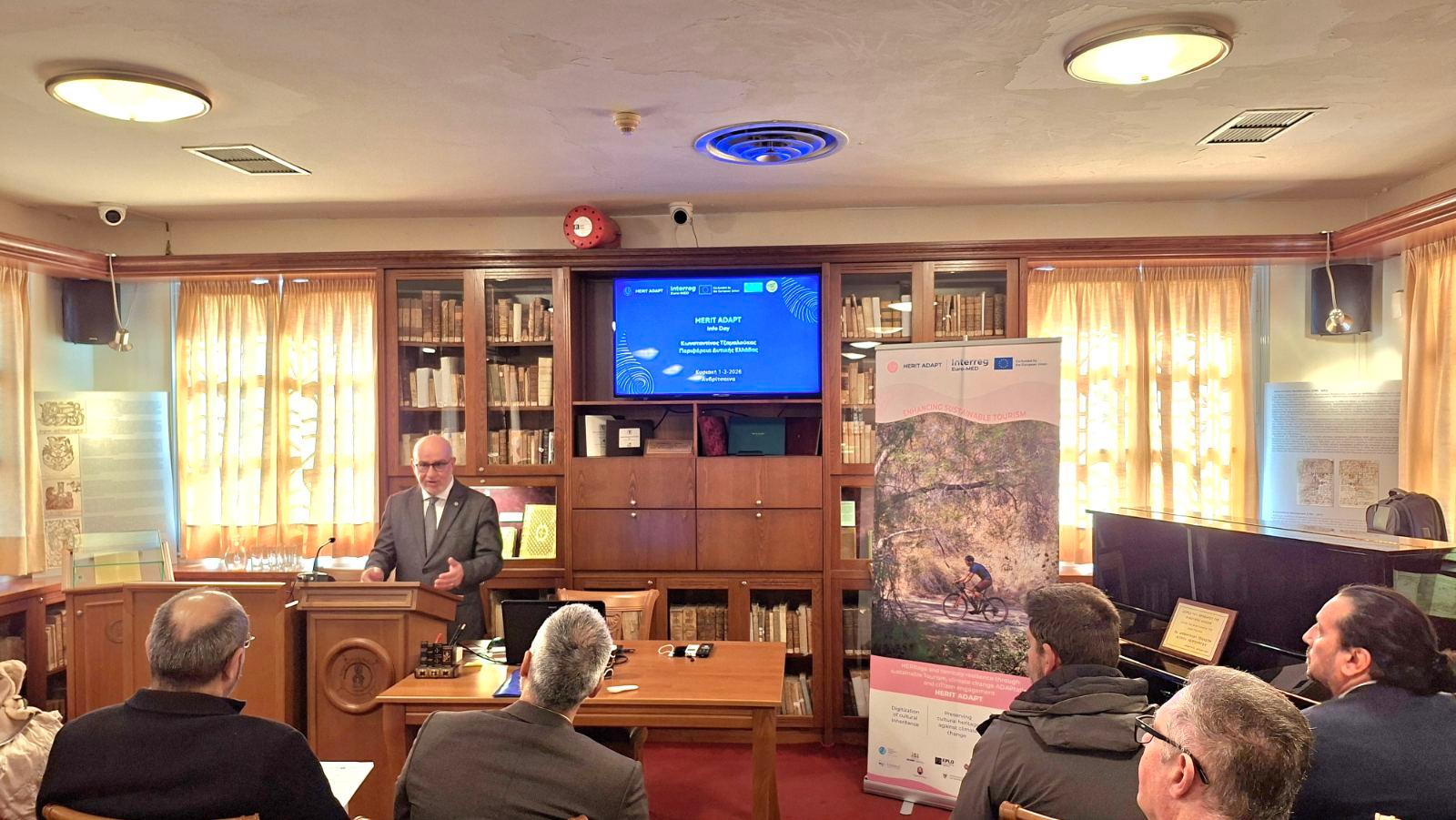 Π.Δ.Ε.: Ο Ναός του Επικούριου Απόλλωνα βασικό στοιχείο μοντέλου ήπιας επισκεψιμότητας και βιώσιμης τουριστικής αξιοποίησης στο ευρωπαϊκό έργο Herit Adapt