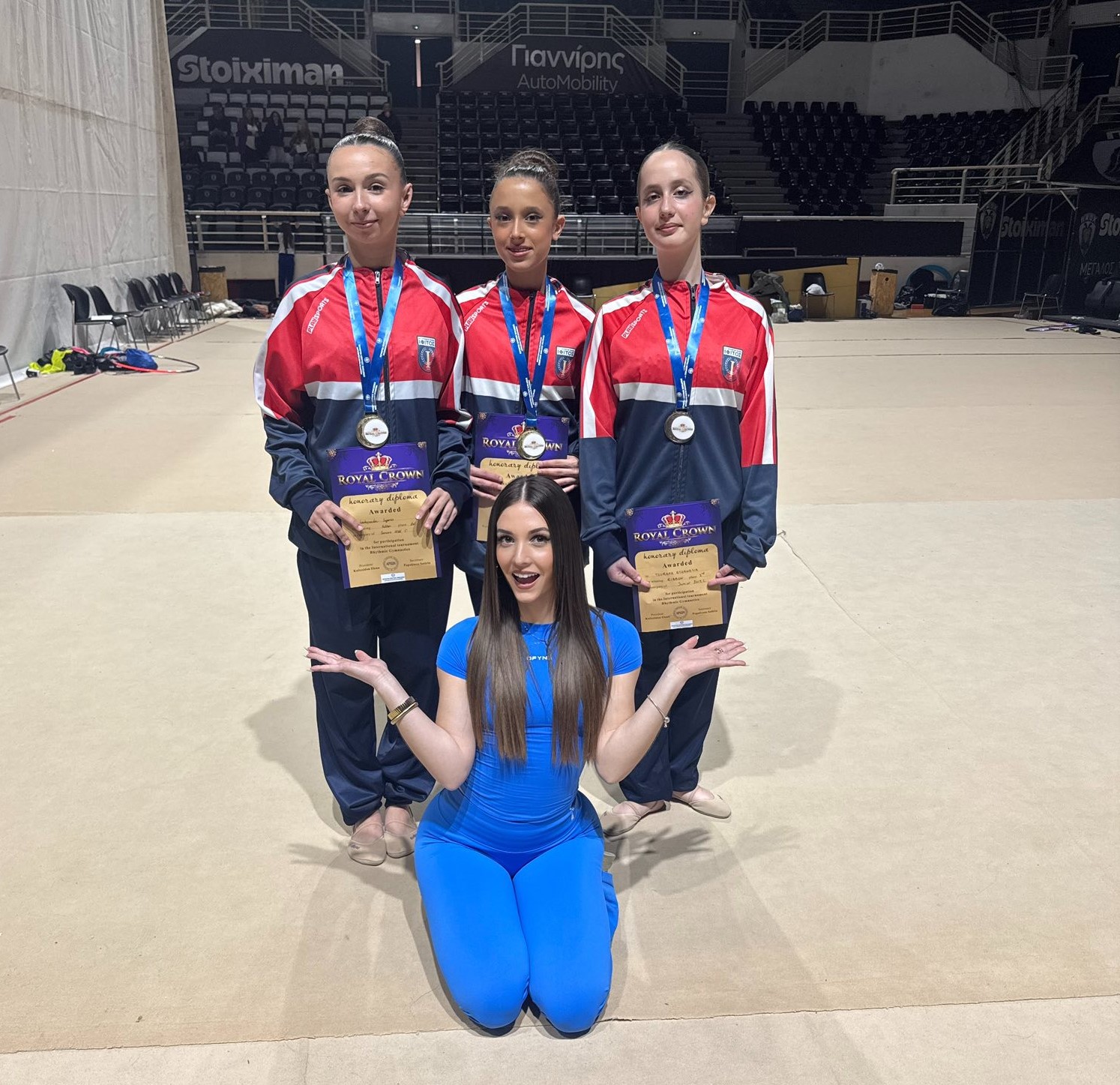 Ίφιτος Ήλιδας: Εννιά μετάλλια στο «8ο Διεθνές Τουρνουά Ρυθμικής Γυμναστικής Royal Crown»