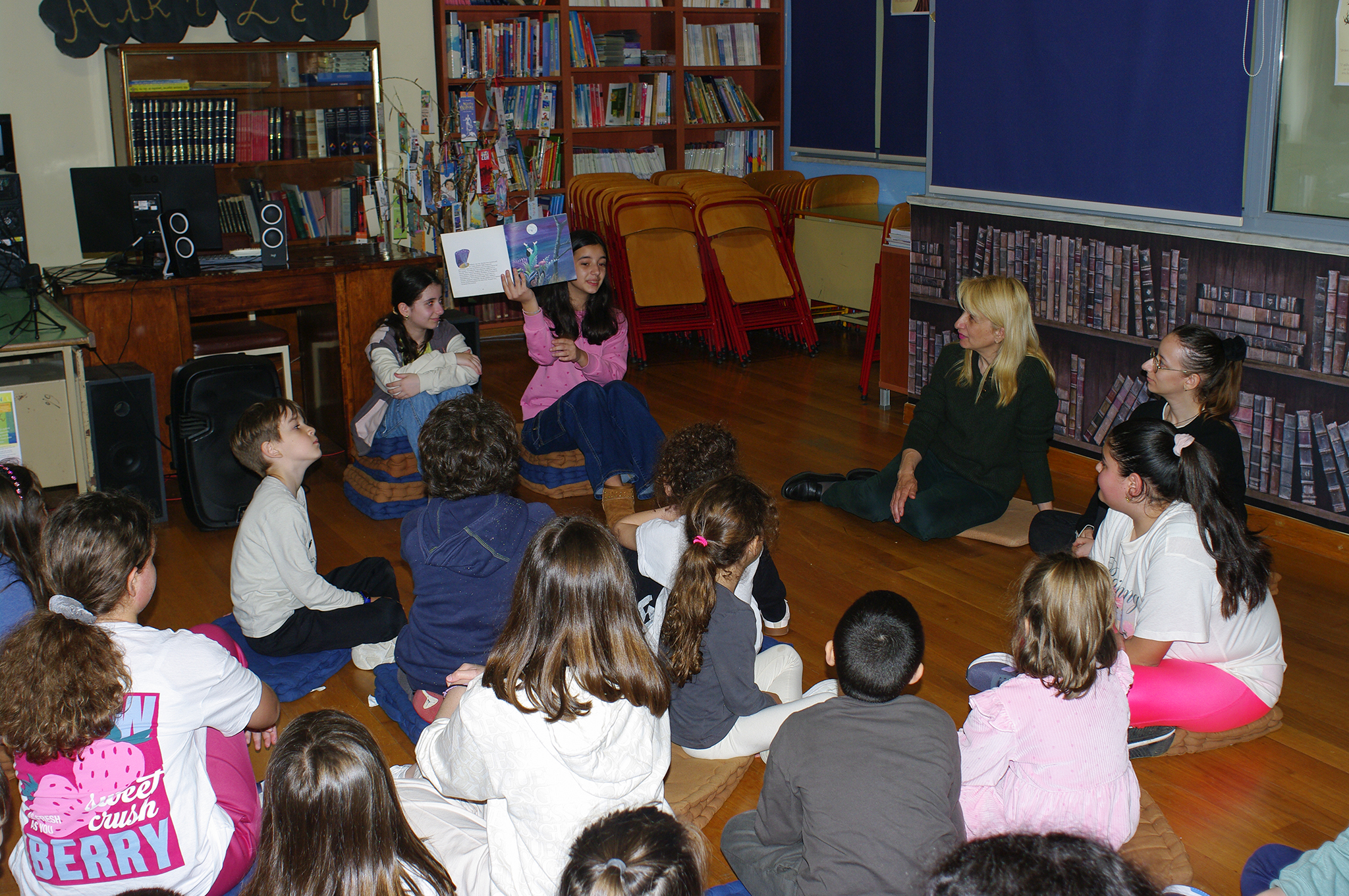 Ημέρα Βιβλίου στο 6ο Δημ. Σχολείο Πύργου: Γιορτή φιλαναγνωσίας, φαντασίας & συνεργασίας