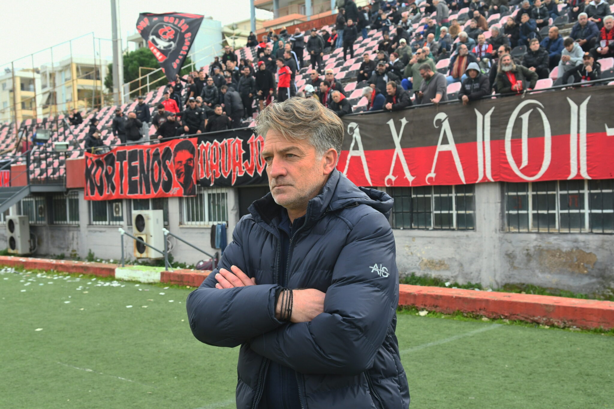 Σπ. Αντωνόπουλος: «Οι νεαροί παίκτες της Παναχαϊκής είχαν να διαχειριστούν την πίεση και το βάρος μιας μεγάλης ομάδας»