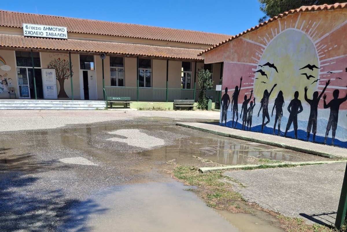 Άμεση παρέμβαση Του Δήμου Ήλιδας για την αποκατάσταση της βλάβης, στον αγωγό άρδευσης του ΤΟΕΒ στο Δημοτικό Σχολείο και Νηπιαγωγείο Σαβαλίων