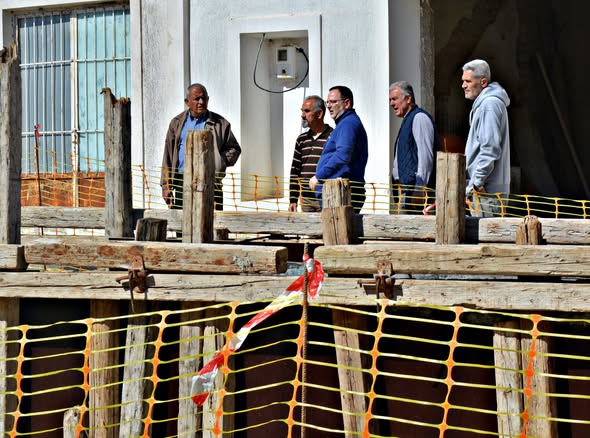 Ν. Φιγαλεία: Αυτοψία του αντιπεριφερειάρχη Ηλείας Νίκου Κοροβέση σε έργα ανάπλασης και υποδομών (φωτό)