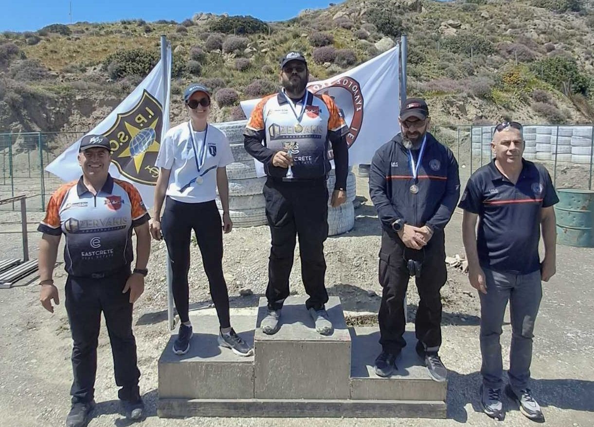 Πρακτική σκοποβολή: Δεύτερη η Γαλανοπούλου στην Ιεράπετρα