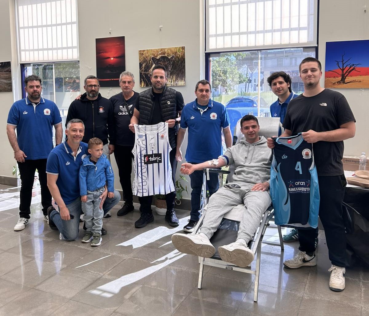 Στην εθελοντική αιμοδοσία ο Α.Σ.Α. Ήλιδα