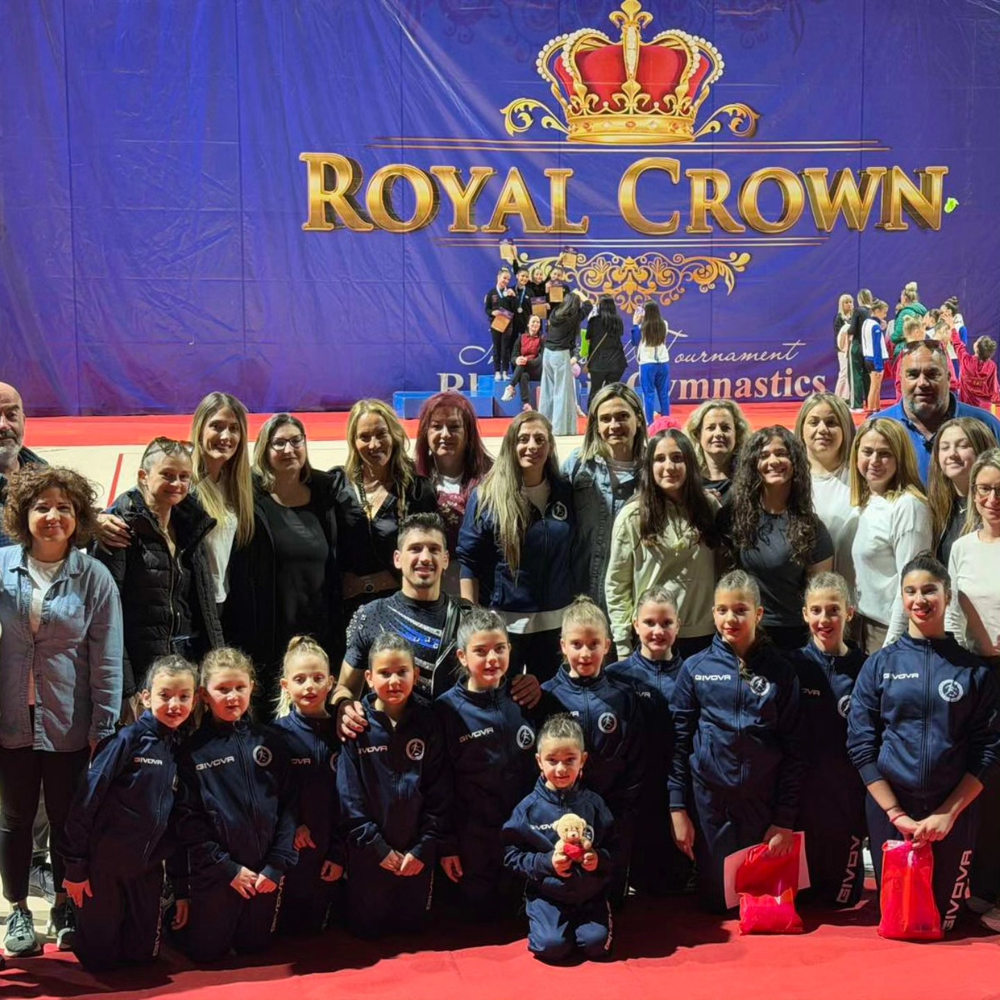 Κόροιβος/Ρυθμική γυμναστική: Δυναμική παρουσία στο «8ο Royal Crown»