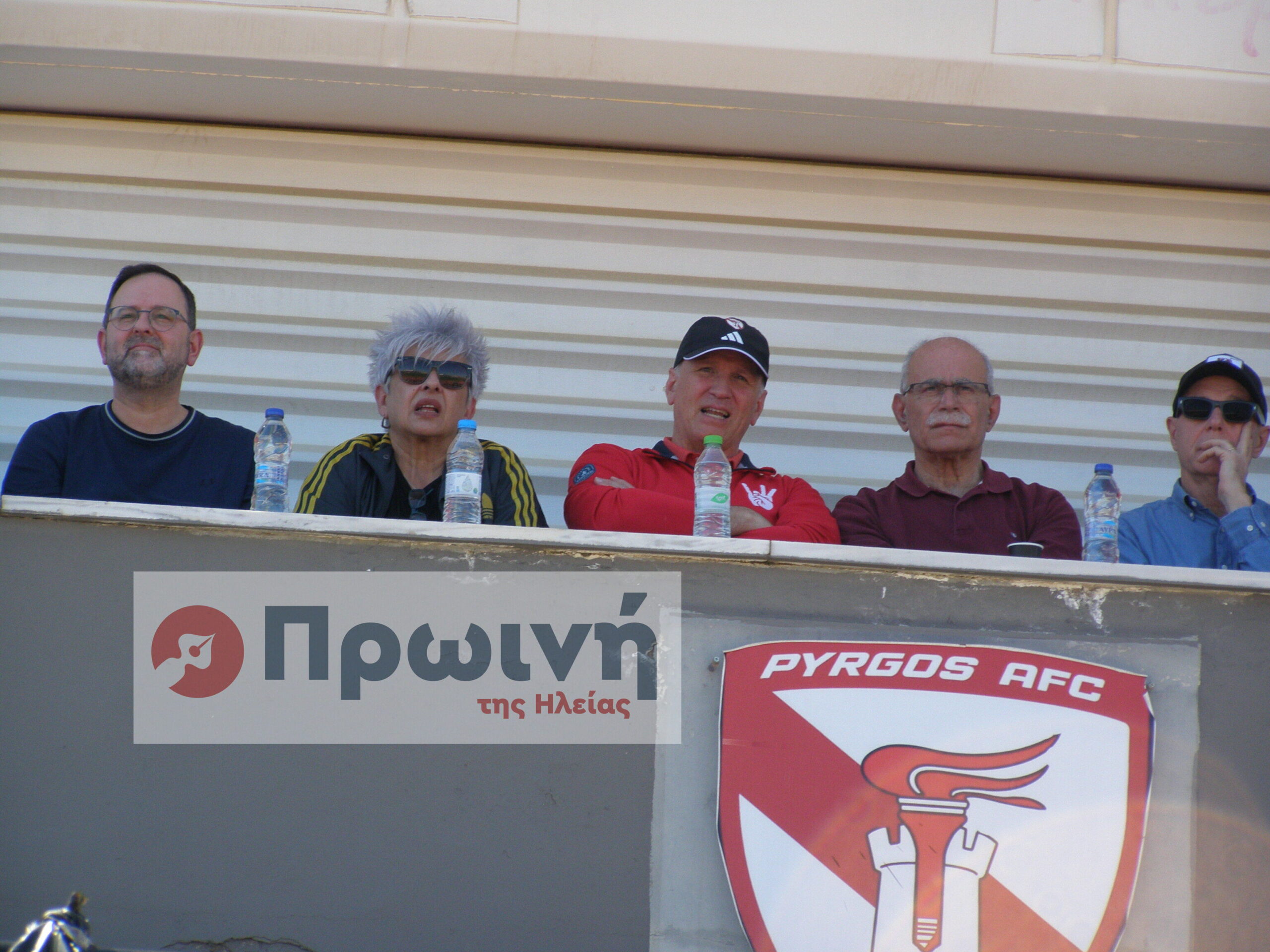 Στο Στάδιο Πύργου ο επενδυτής του ΠΑΣ Πύργος, Άρης Οικονόμου