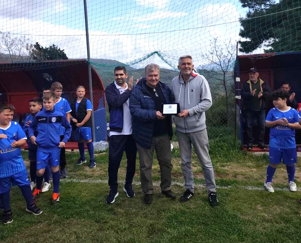 Ο Απόλλων Ν. Φιγαλείας τίμησε τον Άρη Ρουμελιώτη