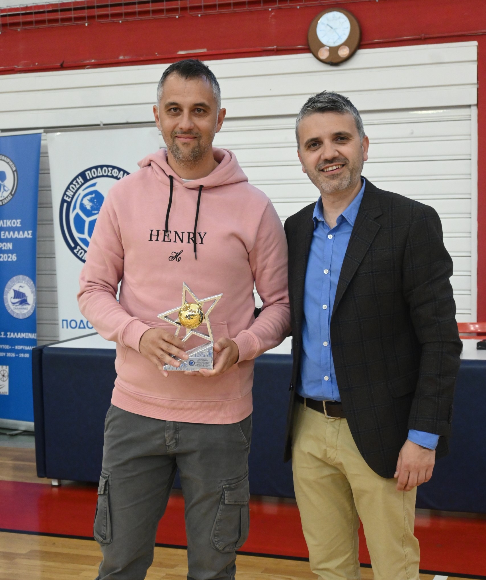 Futsal Super League: Πήρε το έπαθλο του πρώτου σκόρερ ο Τζανέτος