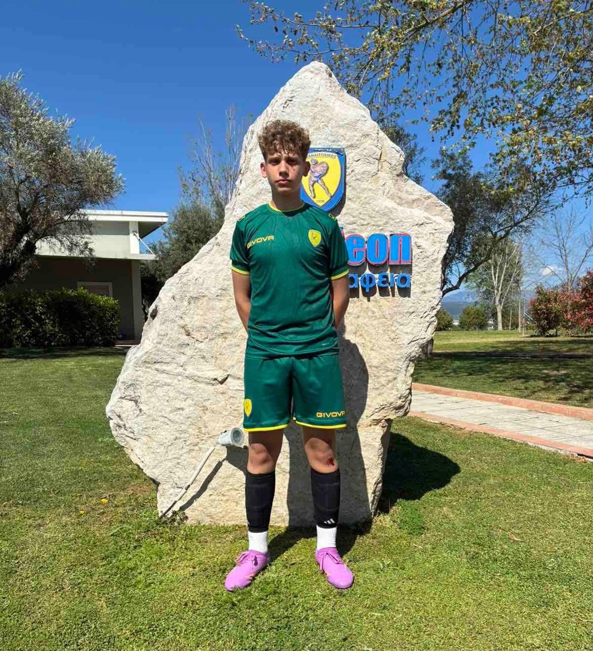 Αίολος Πύργου: Δοκιμάστηκε στην Κ15 του Παναιτωλικού ο Άγγελος Τζαβάρας