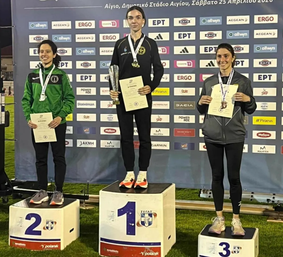 Χάλκινο μετάλλιο η Βυθούλκα στο Πανελλήνιο πρωτάθλημα 10χλμ. στο Αίγιο