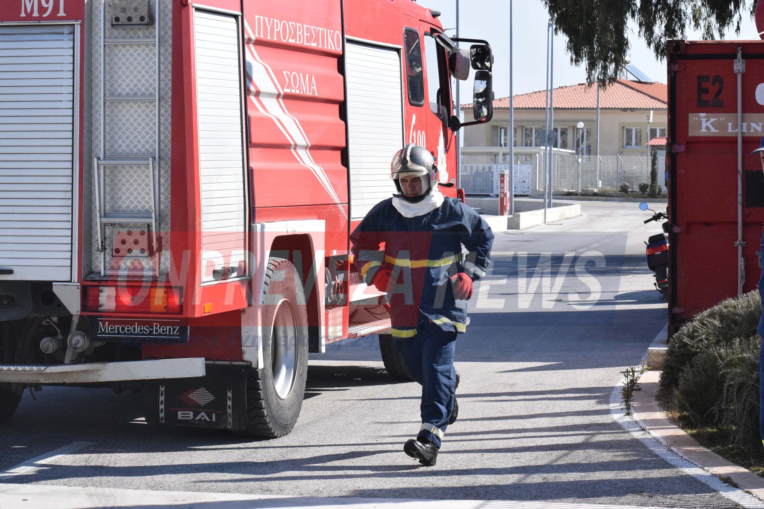 Άσκηση ετοιμότητας της Πυροσβεστικής στο 2ο Γυμνάσιο – 2ο Λύκειο Πύργου στις 22 Απριλίου