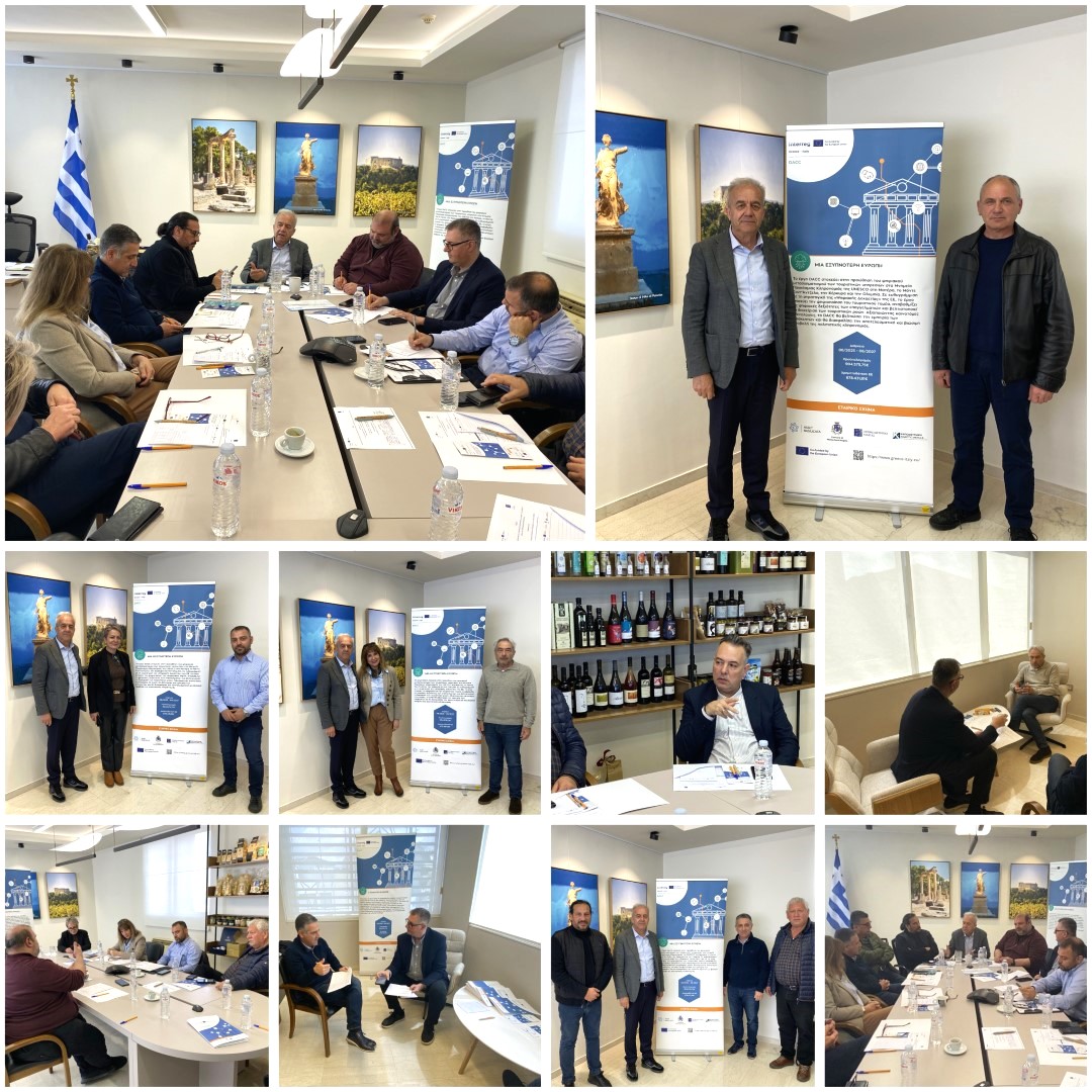 Το Επιμελητήριο Ηλείας στο επίκεντρο του ψηφιακού μετασχηματισμού της τοπικής οικονομίας μέσω του ευρωπαϊκού έργου DACC