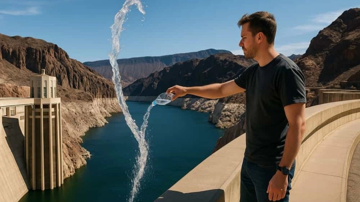 Φράγμα Χούβερ: Το μέρος όπου το νερό «νικά» τη βαρύτητα και ρέει προς τα πάνω