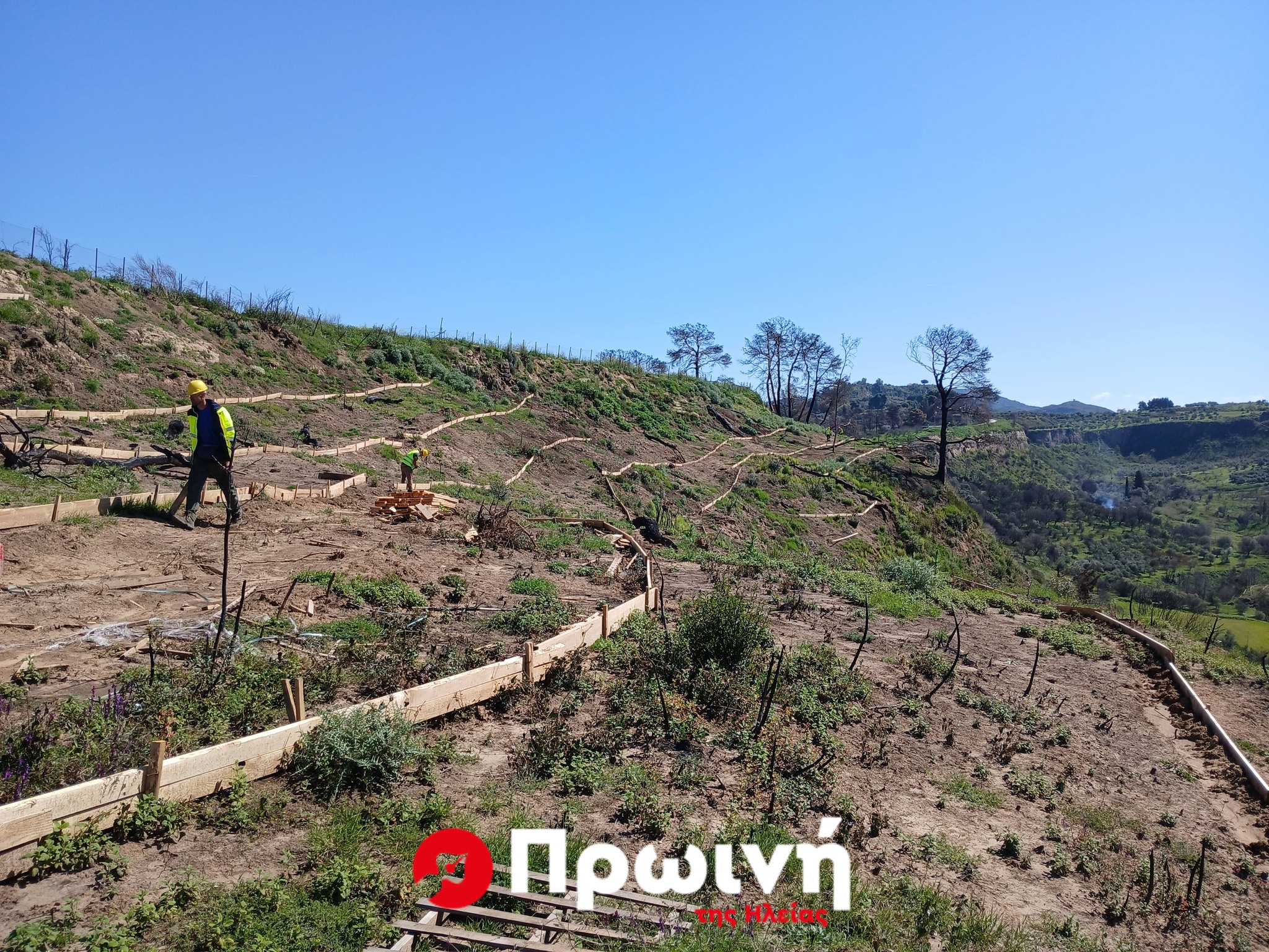 Αντιπλημμυρικά έργα σε Λατζόι & Χελιδόνι