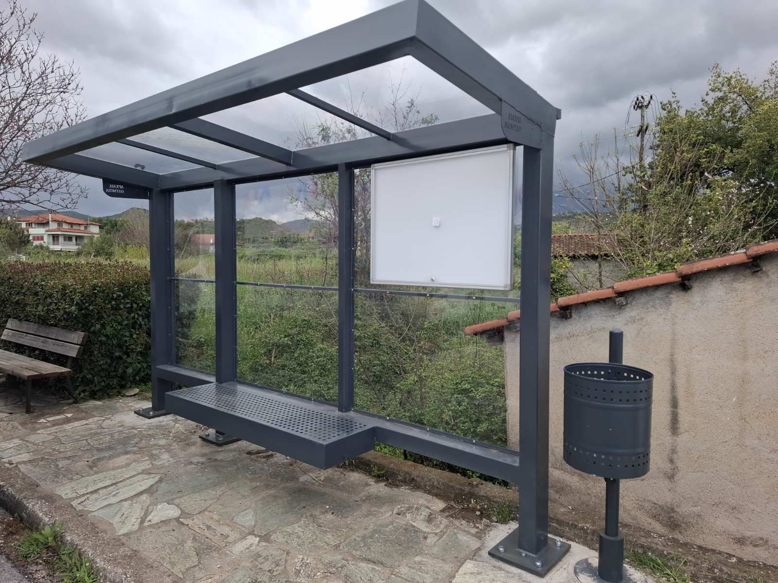 Νέες στάσεις λεωφορείων στον δήμο Αρχαίας Ολυμπίας