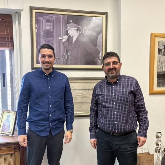 Σύλλογος Ηλείων Αττικής: Συνάντηση κ. Κοτταρά Αθανάσιου με τον κ. Μισύρη Ιωάννη