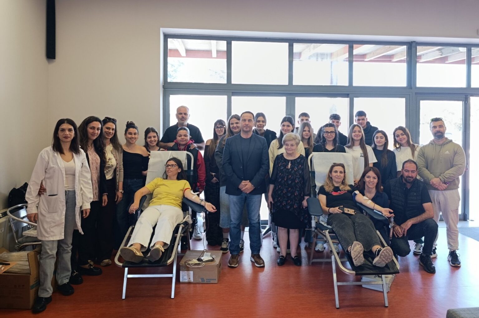 Ολοκλήρωση Εθελοντικής Αιμοδοσίας στη Ζαχάρω με πρωτοβουλία των μαθητών του ΓΕ.Λ. Ζαχάρως