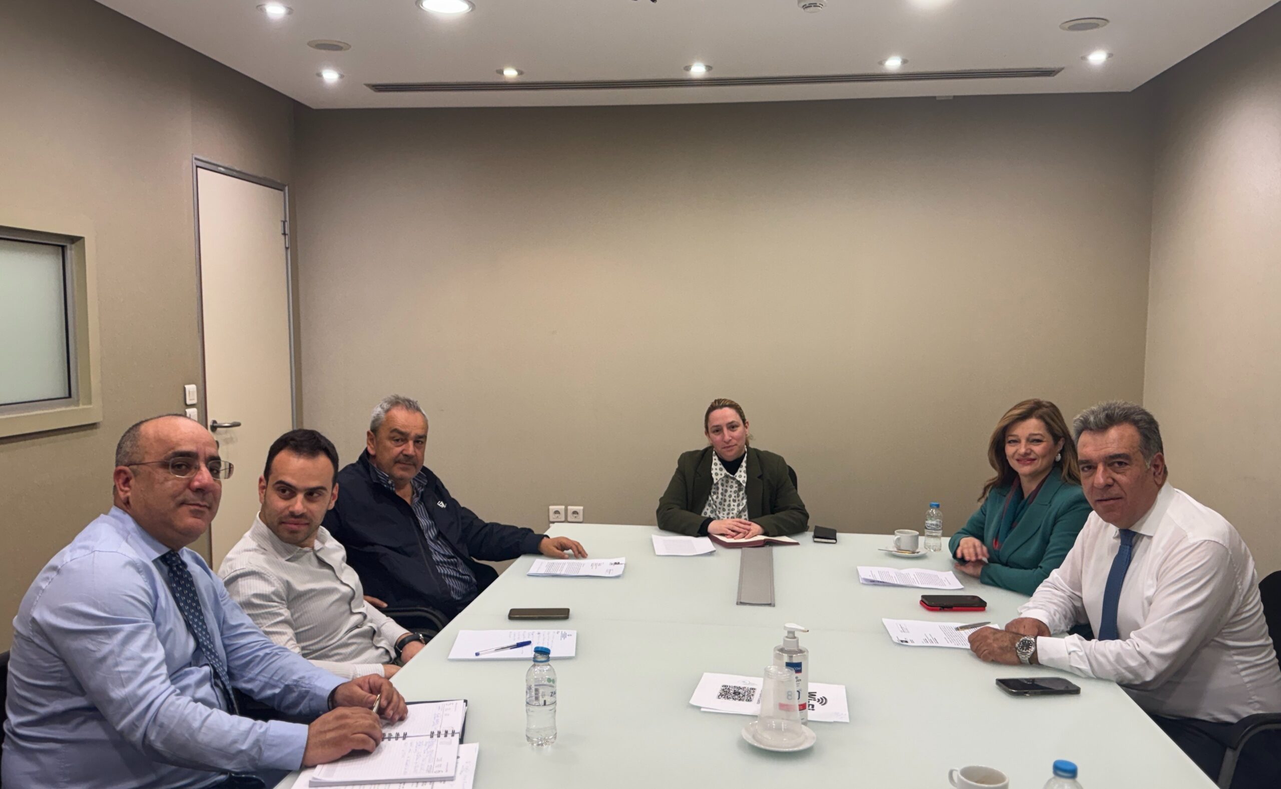 Συνάντηση εργασίας της Δρος Αυγερινοπούλου, του κ. Κόνσολα και του κ. Καστρινού με τη Γ.Γ. Δημόσιας Περιουσίας