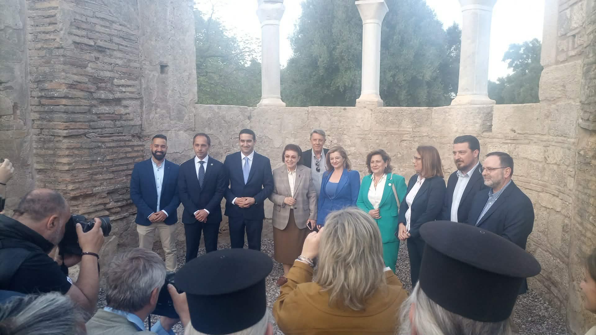 Τρία έργα της «Ρωμαϊκής» περιόδου της Αρχαίας Ολυμπίας εγκαινίασε η Υπουργός Πολιτσμού, Λ Μενδώνη
