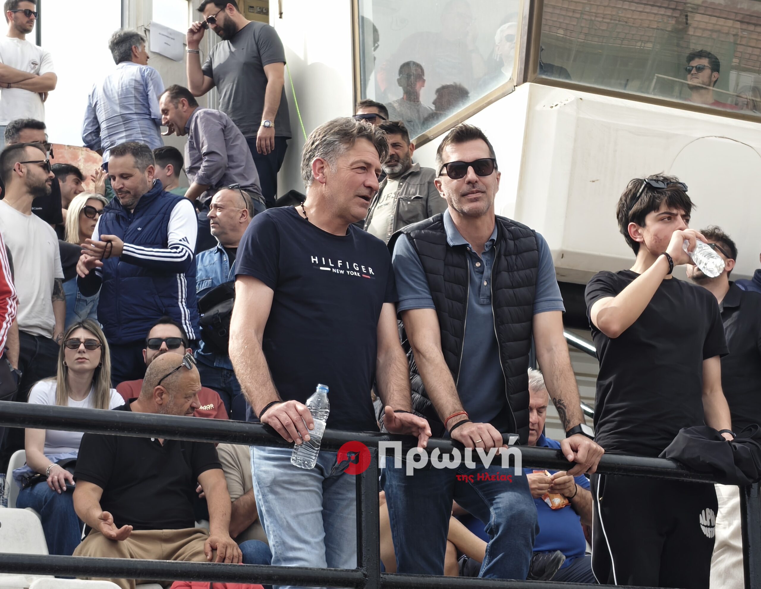 Στο Στάδιο για το ματς ΠΑΣ Πύργος-Ζάκυνθος