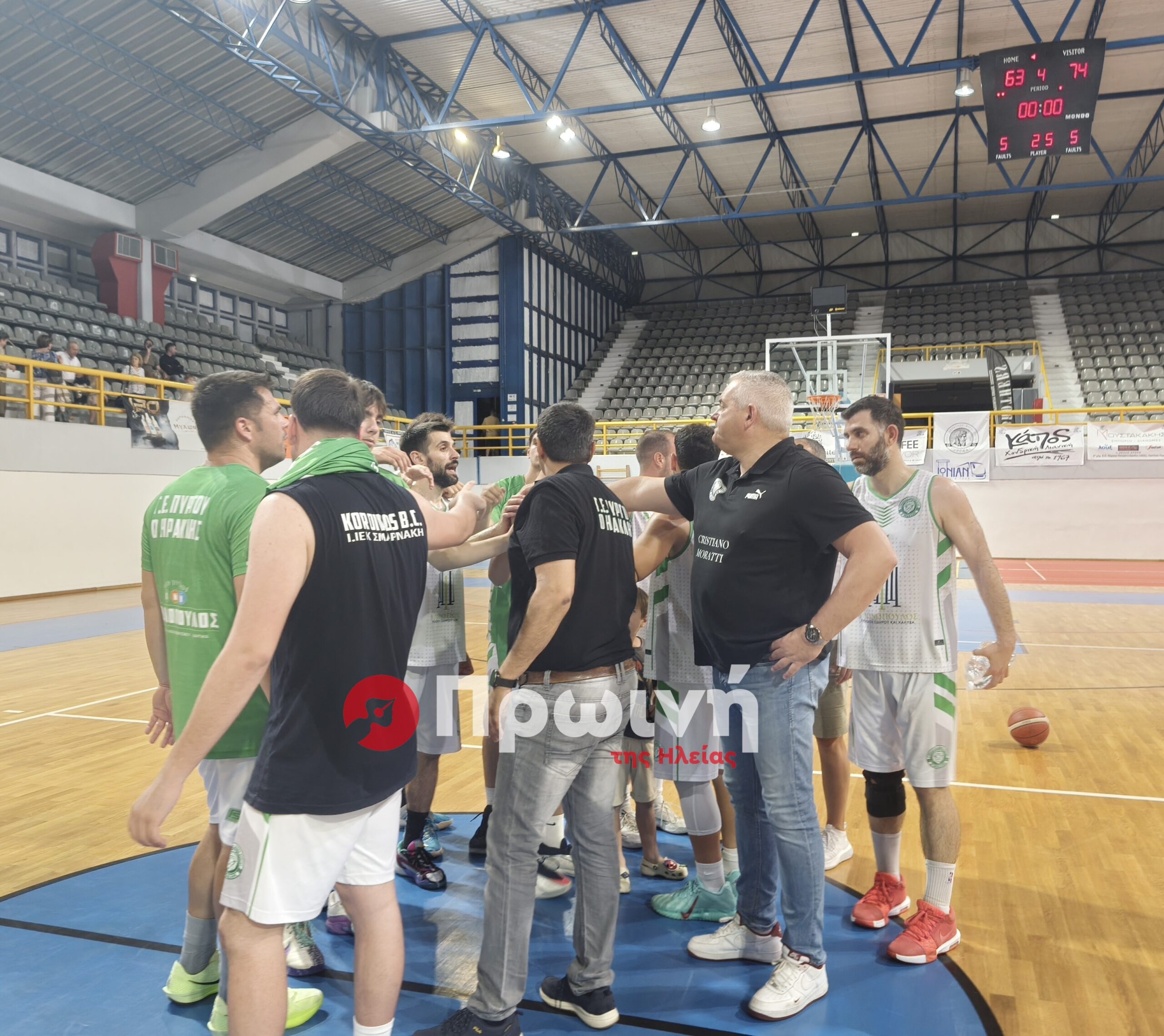 Γ.Ε.Π. Ηρακλής-Νέοι Γλαύκου 63-74: Υποβιβάστηκε στην Α2 ΕΣΚΑΗ ο Ηρακλής