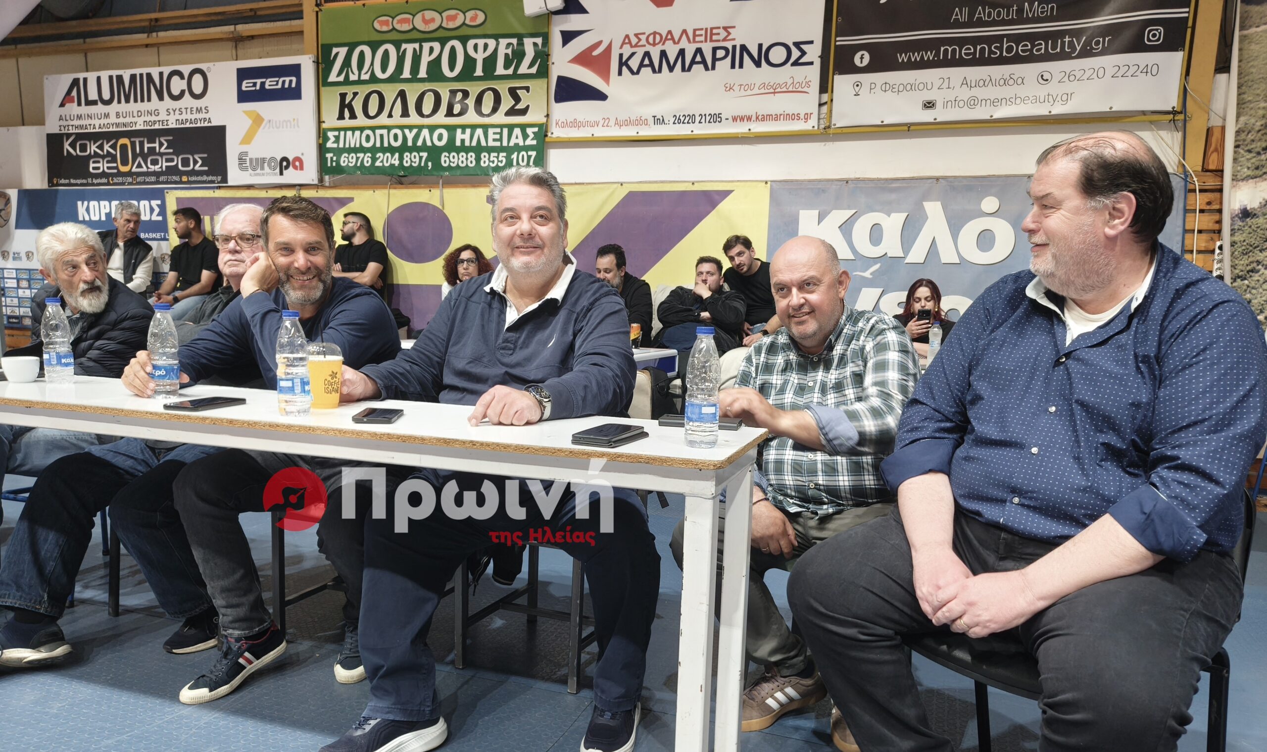 Ο Κόροιβος δίπλα στον Α.Σ.Α. Ήλιδα