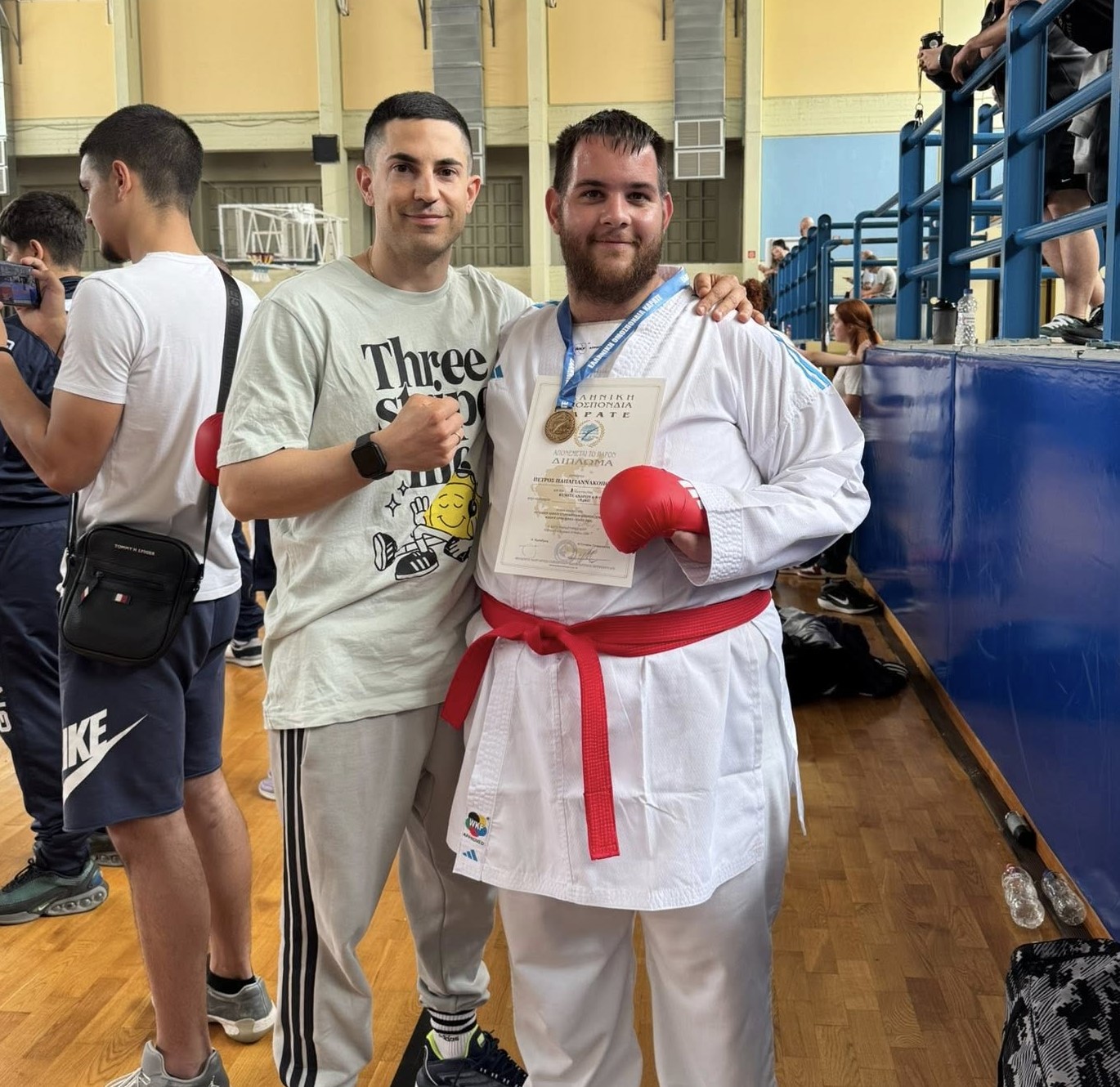 Π. Παπαγιαννακόπουλος: «Ευχαριστώ τον προπονητή μου Φ. Λουκόπουλο-Συγχαρητήρια στους συναθλητές μου»