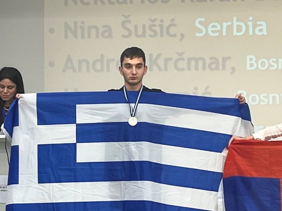 Διάκριση Μπερκουτάκη Νεκτάριου – μαθητή του 3ου ΓΕ.Λ. Πύργου