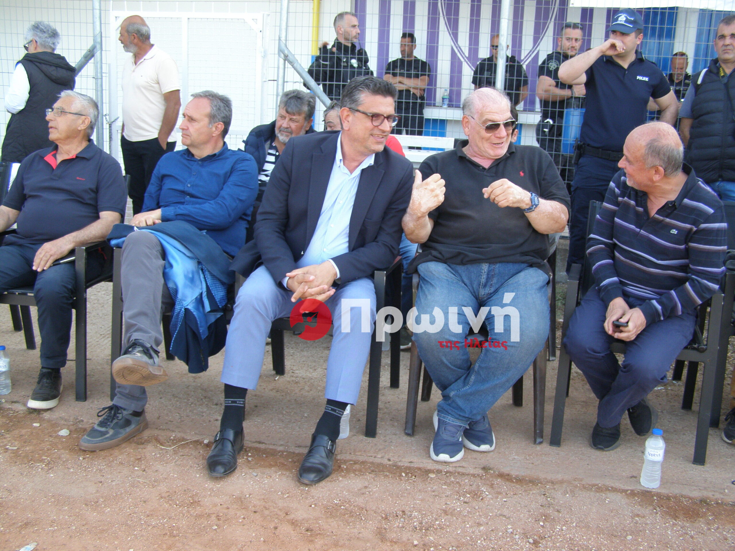 Ο Γρηγόρης Δέδες στον τελικό Κυπέλλου Ηλείας