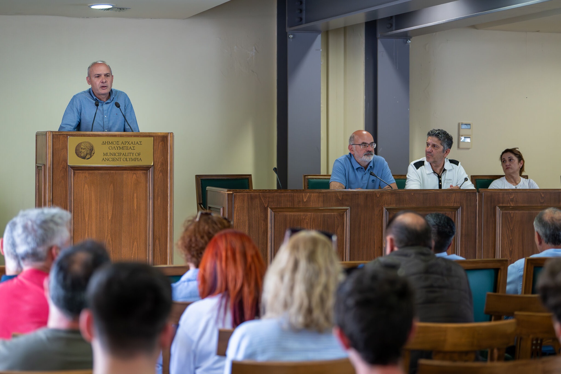 Με ιδιαίτερη επιτυχία η ενημερωτική και επιστημονική δράση του Γεωπονικού Πανεπιστημίου Αθηνών στον Δήμο Αρχαίας Ολυμπίας για την αναγέννηση της ελαιοκαλλιέργειας μετά τις πυρκαγιές