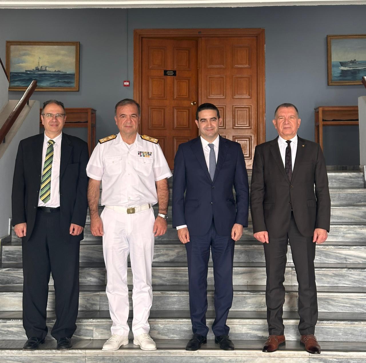 Κατρίνης από το Αρχηγείο Στόλου: «Η Ελλάδα δεν εκφοβίζεται, δεν κάνει εκπτώσεις στα κυριαρχικά της δικαιώματα»