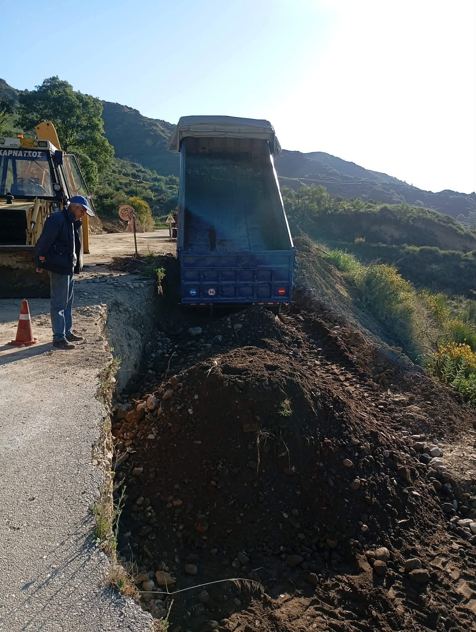 Σημαντική αναβάθμιση και θωράκιση του οδικού δικτύου στις Ξενιές 