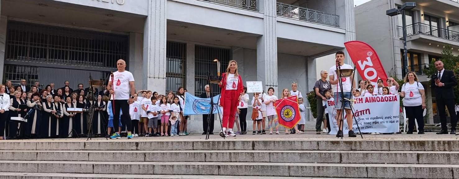 Ο Δήμος Πύργου υποδέχεται τη «φλόγα» της αγάπης