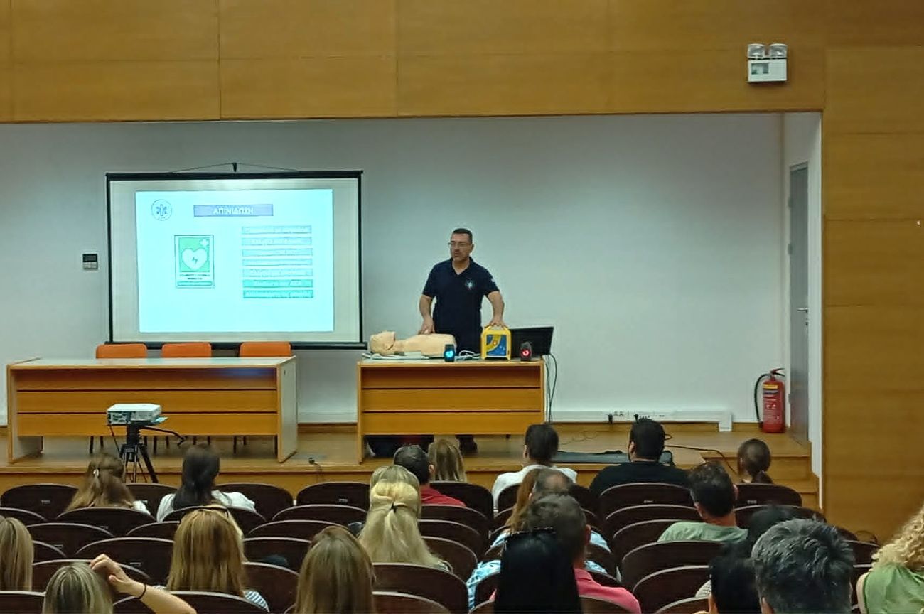 Με επιτυχία η εκπαίδευση Πρώτων Βοηθειών και χρήσης Απινιδωτή για τους υπαλλήλους του Δήμου Ήλιδας
