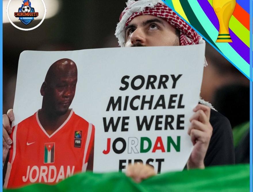 Επικό πανό για… Jordan στο Μουντιάλ!