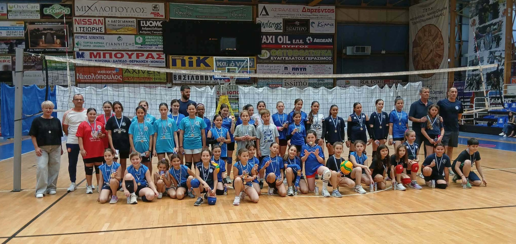 Βόλεϊ/Κόροιβος: Λήξη της σεζόν με πολλά παιχνίδια και μετάλλια
