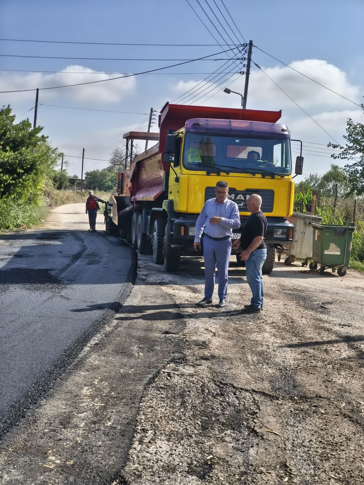 Ολοκληρώθηκαν οι ασφαλτοστρώσεις σε Μανωλάδα και Καπελέτο