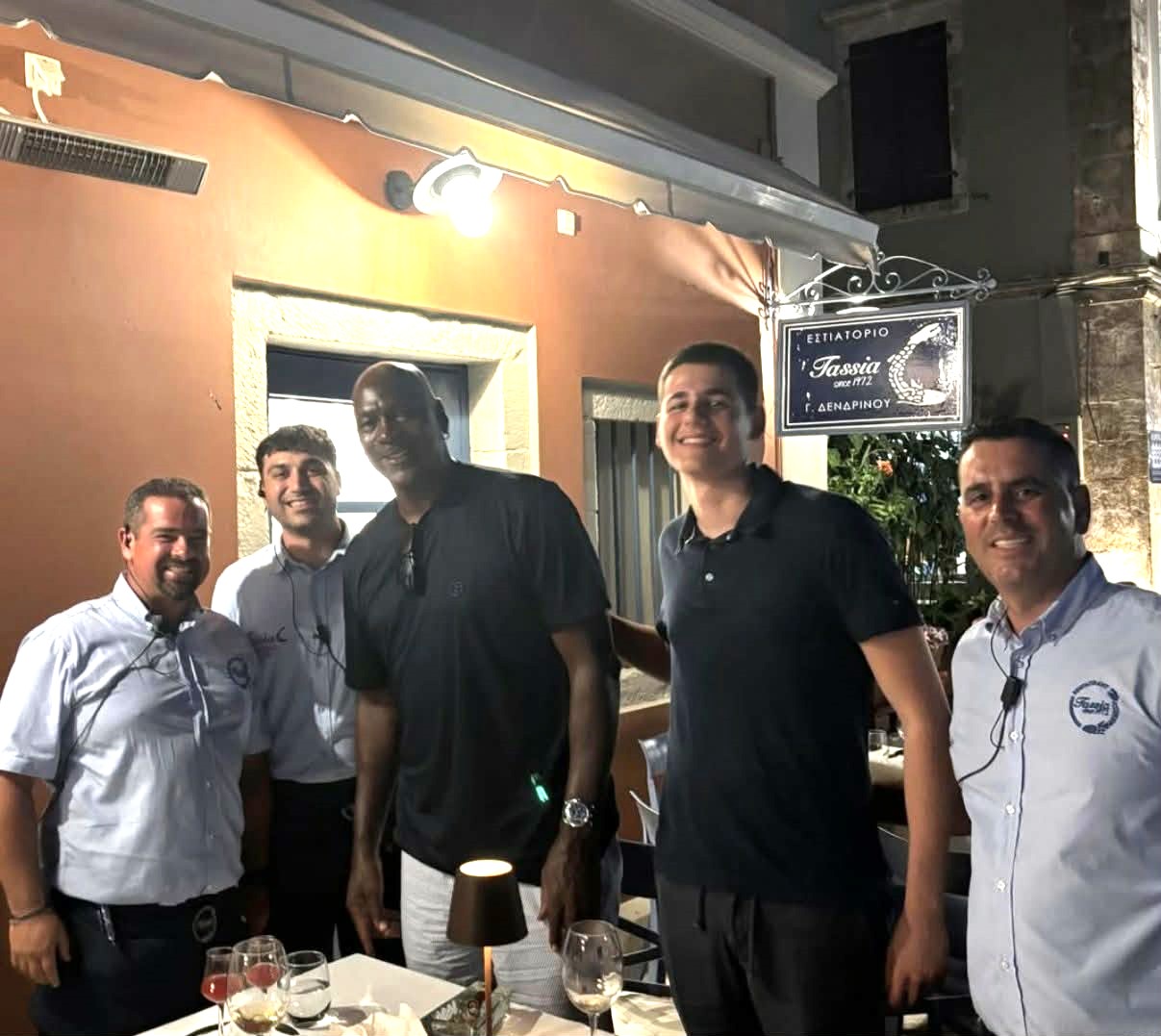 Στην Κεφαλονιά ο Μάικλ Τζόρνταν