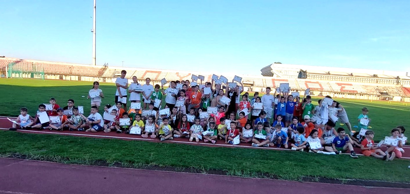 Πραγματοποιήθηκε με επιτυχία η εκδήλωση “Kids Athletics” στο Στάδιο Πύργου
