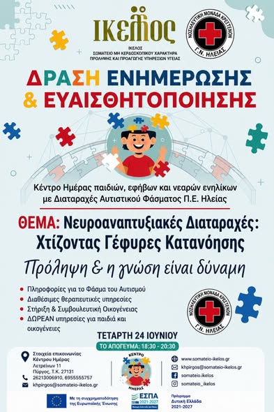 Οι δράσεις και οι επισκέψεις της εβδομάδας στη Νοσηλευτική Μονάδα Κρεστένων.