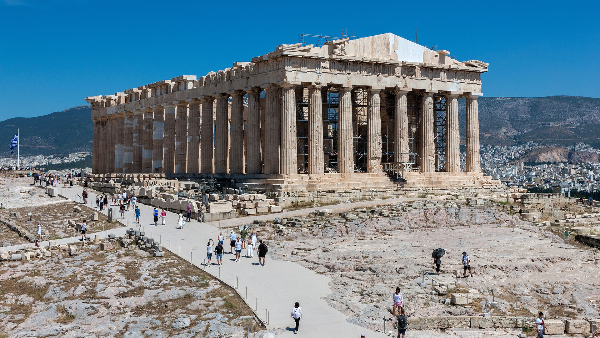 Το δυτικό αέτωμα του Παρθενώνα συμπληρώθηκε μετά από 220 χρόνια