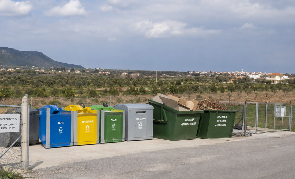 Πράσινο Σημείο στη Σκιλλουντία Κρεστένων