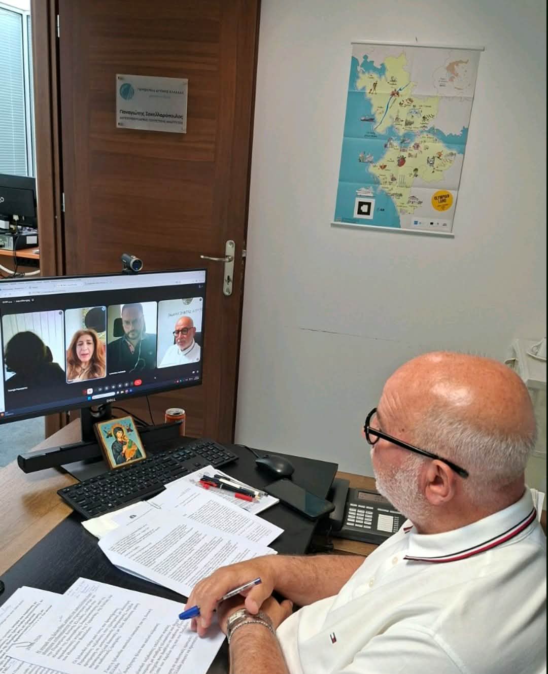 Στρατηγική συνεργασία της Περιφέρειας Δυτικής Ελλάδας με το Γραφείο ΕΟΤ Ηνωμένου Βασιλείου & Ιρλανδίας