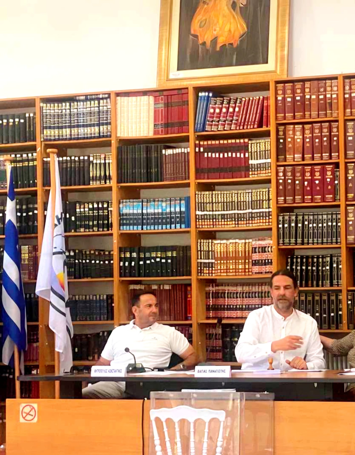 Ομόφωνη επανεκλογή του Παναγιώτη Βάγια στην Προεδρία του Δημοτικού Συμβουλίου Ζαχάρως