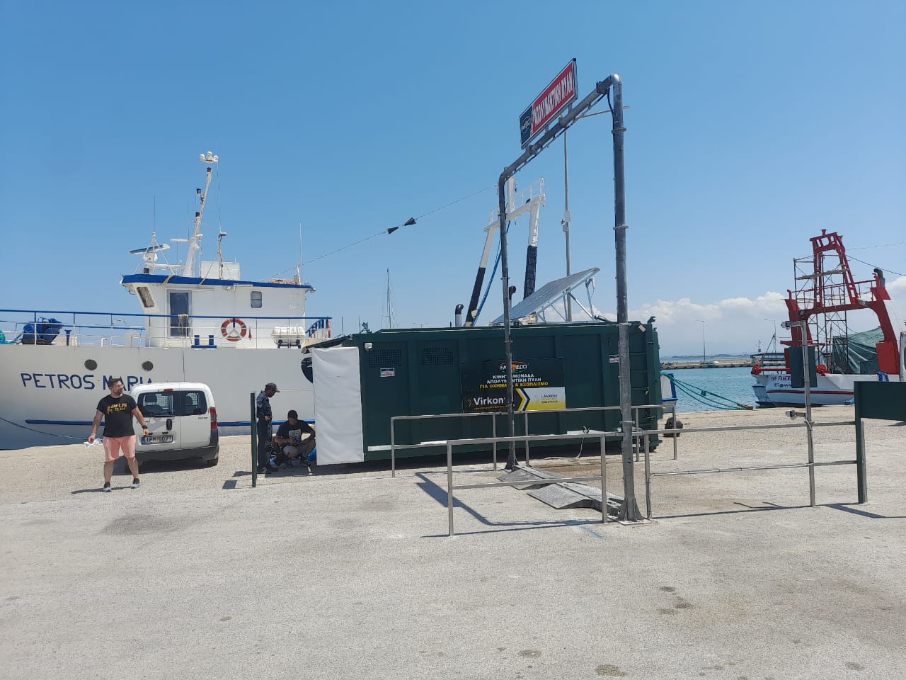 Ν.Κοροβέσης: Σταθμός απολύμανσης στο λιμάνι της Κυλλήνης
