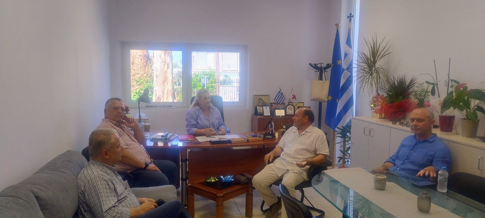 Περιοδεία στελεχών της ΕΛΑΣ στην Κρέστενα