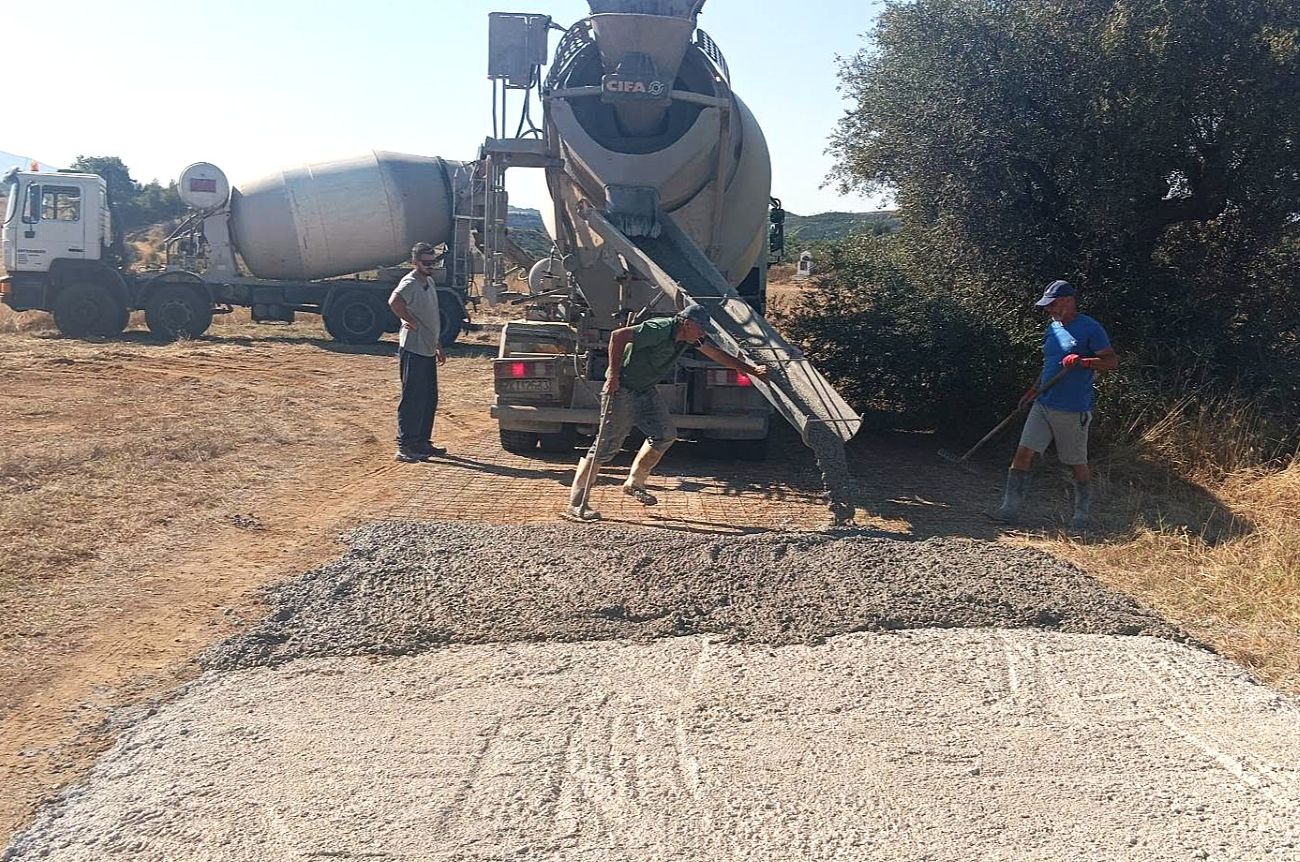Σε πλήρη εξέλιξη δύο σημαντικά έργα υποδομής στη Δ.Ε. Πηνείας από τον Δήμο Ήλιδας