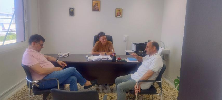 Επίσκεψη Γ. Μπουλμπασάκου στη Νοσηλευτική Μονάδα Αμαλιάδας – ΓΝ Ηλείας